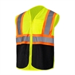 Hi Viz Class 2 Reflective Tape Safety Zipper Vest w/ Pocket | https://www.bestnamebadges.com