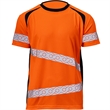 High Vis Class 3 Segmented Tape Safety T-Shirt With Pockets | https://www.bestnamebadges.com