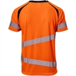 High Vis Class 3 Segmented Tape Safety T-Shirt With Pockets | https://www.bestnamebadges.com