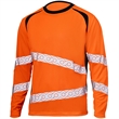 Class 3 Hi Viz Segmented Tape Safety T-Shirt | https://www.bestnamebadges.com