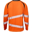 Class 3 Hi Viz Segmented Tape Safety T-Shirt | https://www.bestnamebadges.com