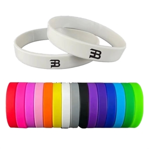 Silicone Elastic Rubber Bracelets Wristbands Unsex Sport