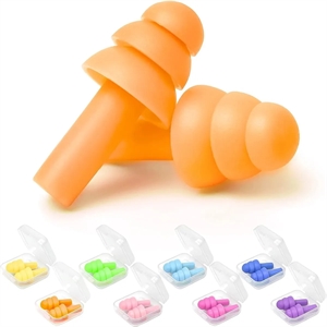 Soft Silicone Tree Noise Cancelling Earplugs Study Sleep