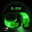 LED Safety Wristband Lights | https://www.bestnamebadges.com
