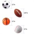 Anti Stress Rugby Toy | https://www.bestnamebadges.com