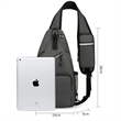 Enough Inventory Multipurpose Crossbody Shoulder Bag Daypack | https://www.bestnamebadges.com