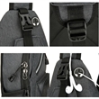 Enough Inventory Multipurpose Crossbody Shoulder Bag Daypack | https://www.bestnamebadges.com