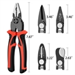 In Stock 5 In 1 Portable Versatile Heavy Duty Tool Kit | https://www.bestnamebadges.com