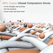 Copper Arthritis Compression Gloves Touch Screen Anti-Slip | https://www.bestnamebadges.com