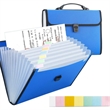 Expanding File Folder  Organizer 13 Pockets Accordion | https://www.bestnamebadges.com