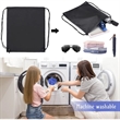 Drawstring Backpack String Bag Sackpack Draw Back Sack | https://www.bestnamebadges.com