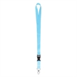 3/4'' Custom Full Color Lanyard With Lobster Hook & Buckle | https://www.bestnamebadges.com