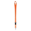 3/4'' Custom Full Color Lanyard With Lobster Hook & Buckle | https://www.bestnamebadges.com