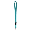 3/4'' Custom Full Color Lanyard With Lobster Hook & Buckle | https://www.bestnamebadges.com