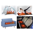 Camping Heated Sleeping Mat with Portable Pouch | https://www.bestnamebadges.com