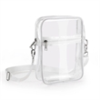 Crossbody Clear Bag With Front Pocket | https://www.bestnamebadges.com