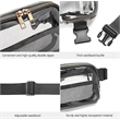 Clear Fanny Pack | https://www.bestnamebadges.com