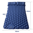 Inflatable Sleeping Mat with Portable Pouch | https://www.bestnamebadges.com