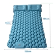 Inflatable Sleeping Mat with Portable Pouch | https://www.bestnamebadges.com