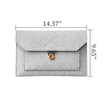 13 Inches Felt Multifunctional Laptop Sleeve Case In Stock | https://www.bestnamebadges.com