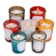Long Lasting Aromatherapy Amber Scented Candle | https://www.bestnamebadges.com