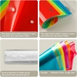 Plastic Envelopes with Snap Closure Clear Pouches Folders | https://www.bestnamebadges.com
