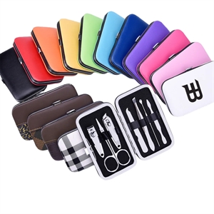 Manicure Set 7 in 1 Stainless Steel Nail Clippers Scissor