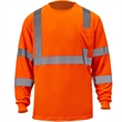 Hi Viz Class 3 170gsm Cotton Knitted Safety Pocket T-Shirt | https://www.bestnamebadges.com