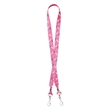 3/4" Custom Full Color Sublimated Open Ended Lanyard | https://www.bestnamebadges.com