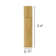 Portable Essential Oils Bamboo Bottle with Roller Ball | https://www.bestnamebadges.com