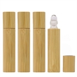 Portable Essential Oils Bamboo Bottle with Roller Ball | https://www.bestnamebadges.com