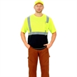 Hi Visibility Class 2 Reflective Tape Safety Pocket T-Shirt | https://www.bestnamebadges.com