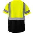 Class 3 Hi Viz Color Block Reflective Safety Pocket T-Shirt | https://www.bestnamebadges.com