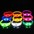 Promotional Sound Activated Bracelets Bangle LED Wristbands | https://www.bestnamebadges.com