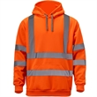 Class 3 High Vis Reflective Safety Workwear Hoodie Pullover | https://www.bestnamebadges.com