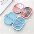 Portable Pocket Wheat Straw Shell Pill Storage Cases Box | https://www.bestnamebadges.com