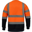 Hi-Vis Class 3 Reflective Tape Safety Workwear Sweatshirt | https://www.bestnamebadges.com