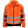 Premium Hi Vis Reflective Tape Safety Full Zip Jacket | https://www.bestnamebadges.com