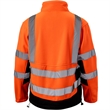 Premium Hi Vis Reflective Tape Safety Full Zip Jacket | https://www.bestnamebadges.com