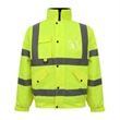 Hi Viz Class 3 Waterproof Reflective Safety Bomber Jacket | https://www.bestnamebadges.com