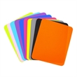 8 2/3"x 7 1/10" Rectangle Natural Rubber Mouse Pads | https://www.bestnamebadges.com