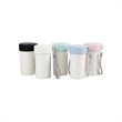 Wheat Straw Water Bottle | https://www.bestnamebadges.com