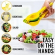 Metal 2-In-1 Lemon Squeezer | https://www.bestnamebadges.com