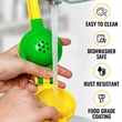 Metal 2-In-1 Lemon Squeezer | https://www.bestnamebadges.com