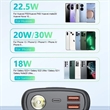Portable Charger Power Bank 27000mAh with Flashlight | https://www.bestnamebadges.com