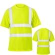 Class 2 High Visibility Reflective Safety Workwear T-Shirt | https://www.bestnamebadges.com