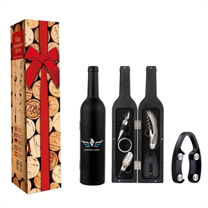 5 Pcs Wine Bottle Corkscrew Opener Kit