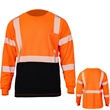 Class 3 Hi Viz Segmented Tape Safety Workwear T-Shirt | https://www.bestnamebadges.com