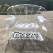 Transparent Clear Inflatable Chair Sofa Seat | https://www.bestnamebadges.com