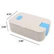 Wheat Straw Lunch Set With Phone Holder | https://www.bestnamebadges.com
